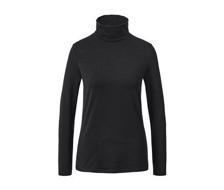 Triko s rolákem, černá