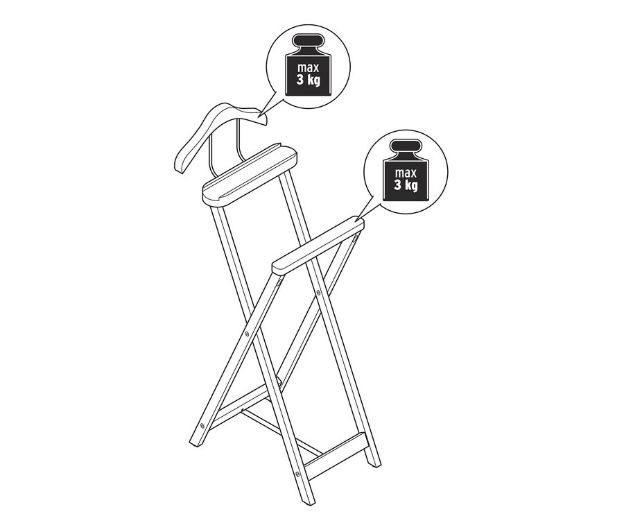 Ilustrace bílého němého sluhy.