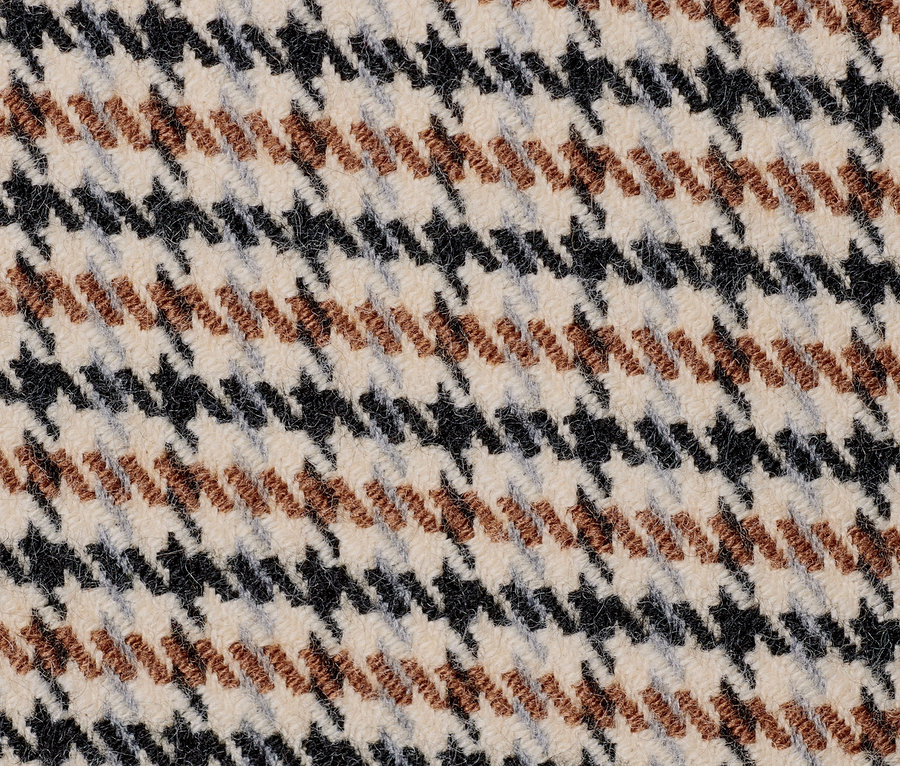 Detail kostkovaného blejzru.