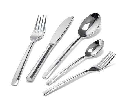 Sada příborů, 20dílná, barva nerezové oceli