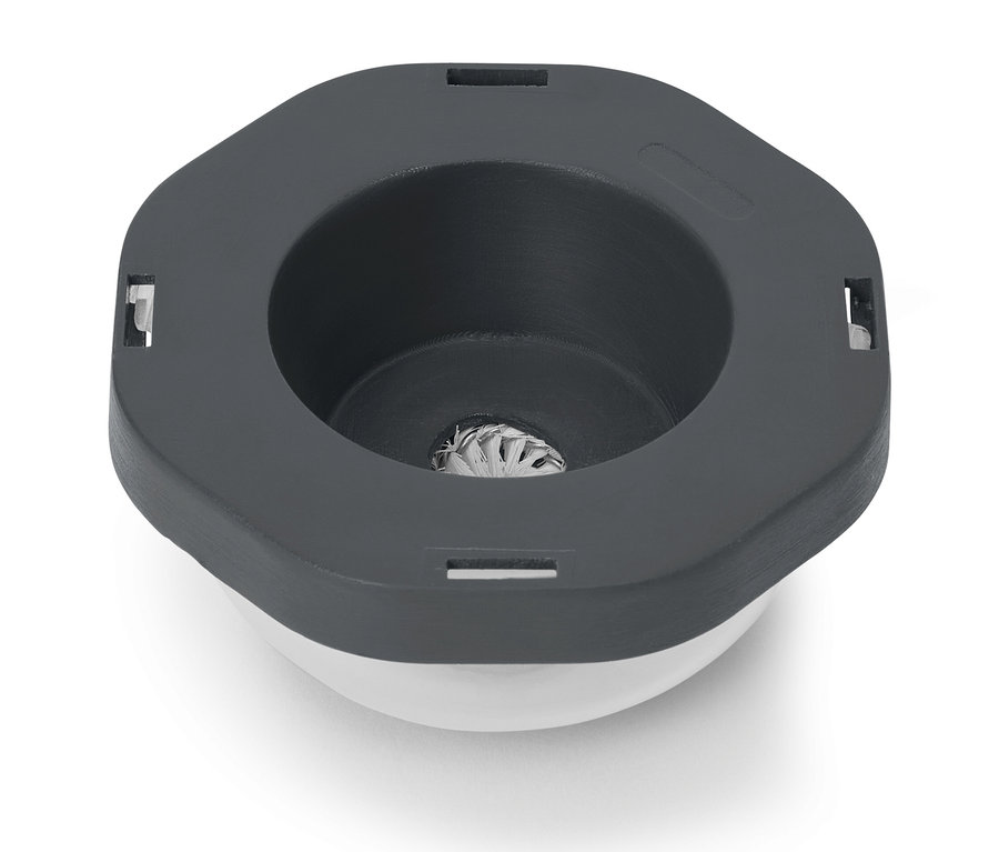 Detailní pohled na lapač prachu Bohrstaubfänger.