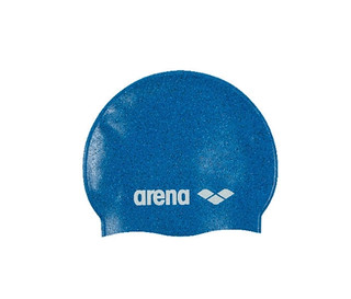 Modrá dětská plavecká čepice arena Junior Silicone.