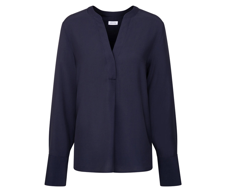 Tunika z viskózy Seidensticker, námořnická modrá