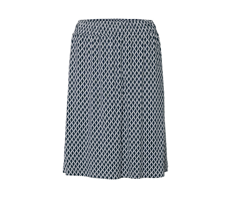 Džersejová sukně s potiskem.