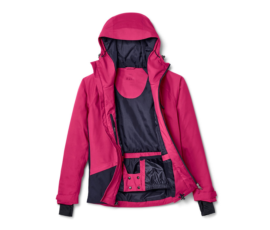 Otevřená lyžařská bunda.