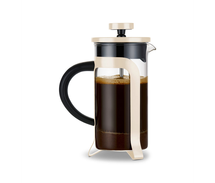 Konvička french press 300 ml, 2 šálky, friendly beige