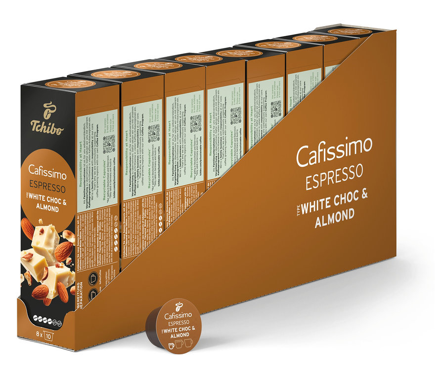 Cafissimo Flavoured Espresso − White Choc & Almond − 80 kapslí