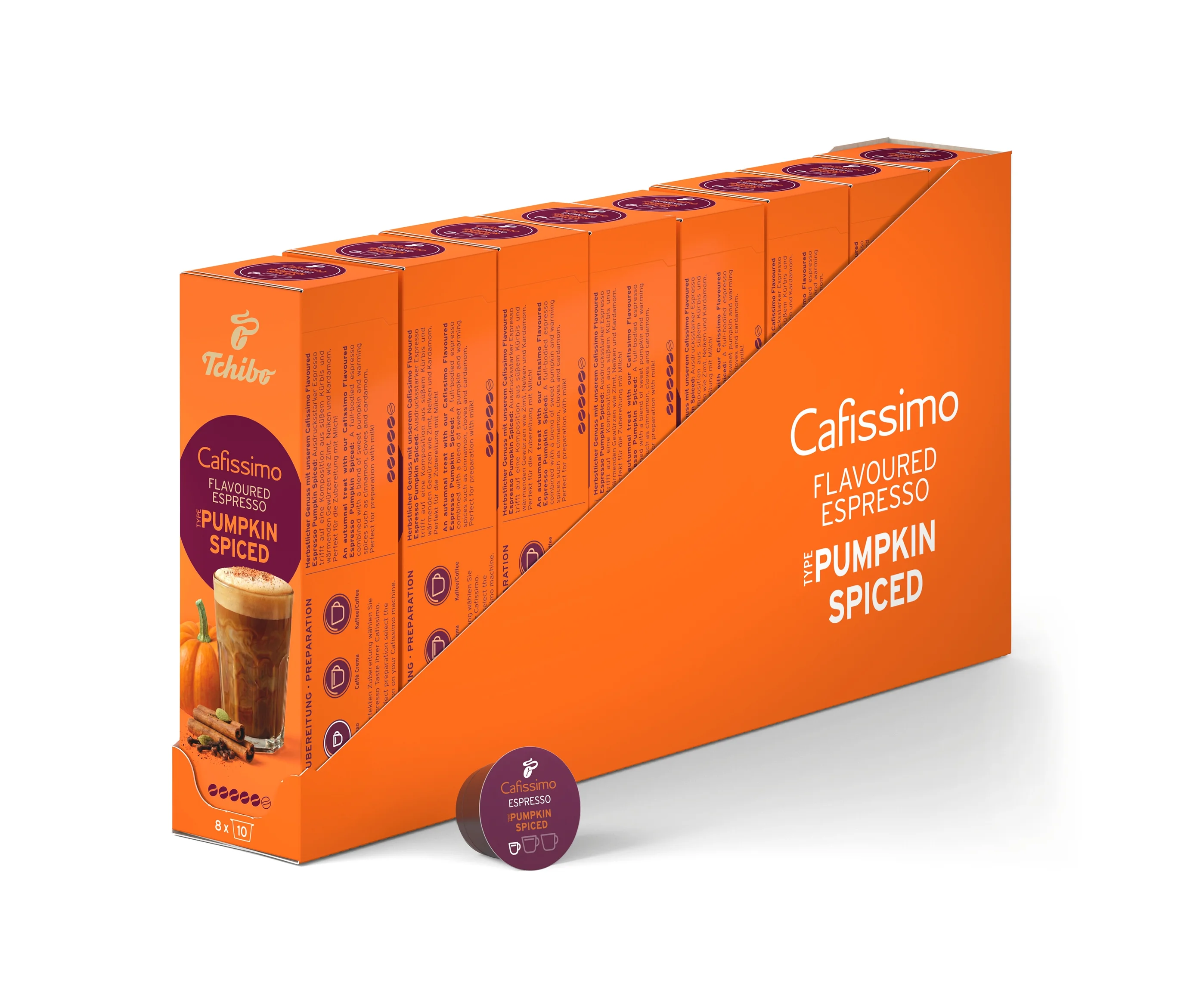 Cafissimo Flavoured Espresso − Pumpkin Spiced − 80 kapslí