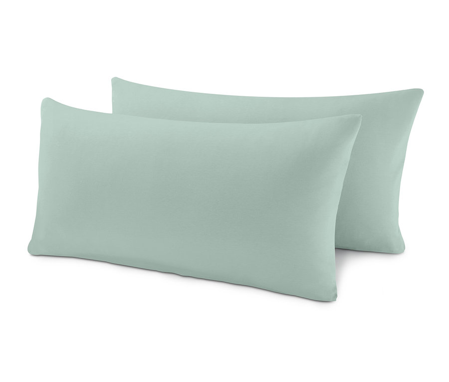 Dva žerzejové povlaky na polštáře.