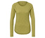 Žluté funkční outdoorové triko s dlouhým rukávem.