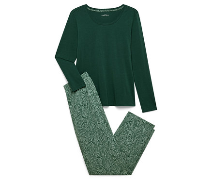Pyžamo, tmavě zelená