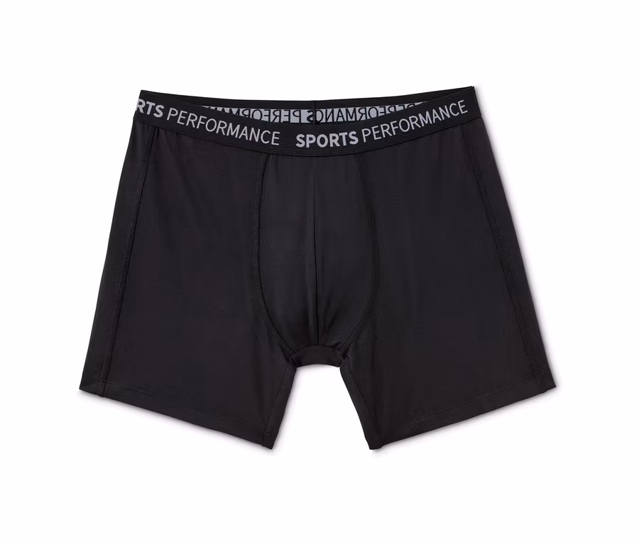 Černé sportovní boxerky, 2 ks.