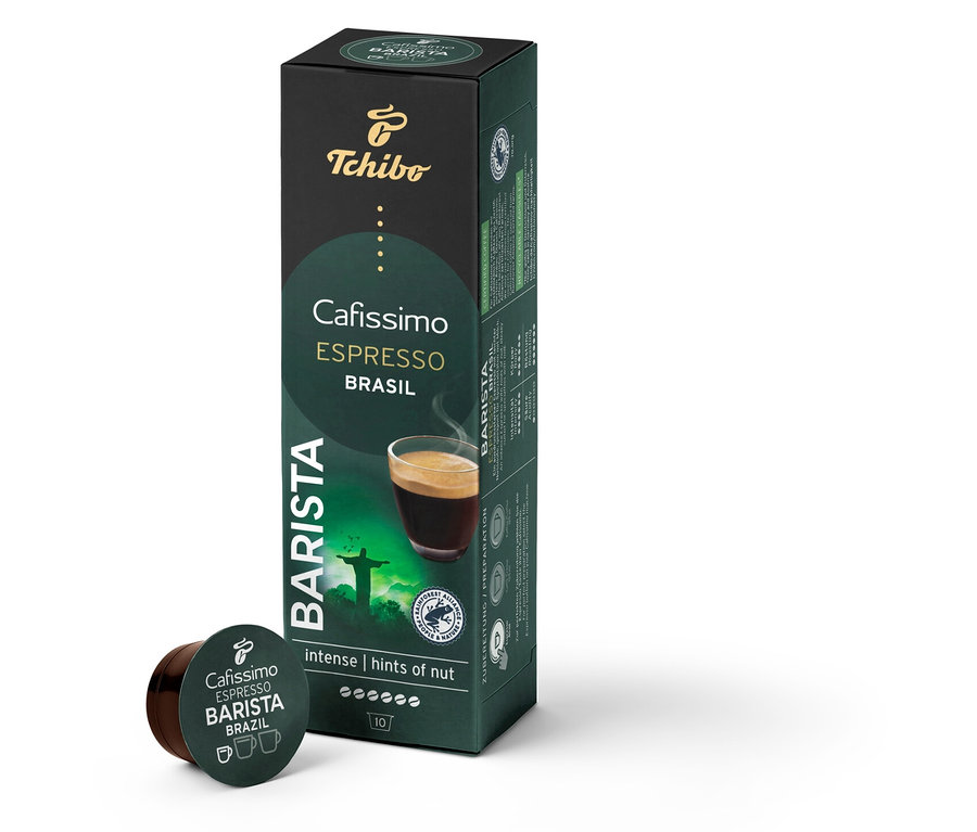 Balení Cafissimo Favourites Collection a Espresso Brasil – 10 kapslí.
