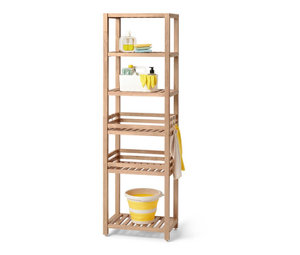 Regál z masivního dřeva