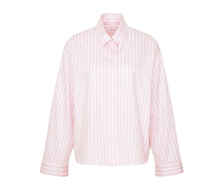 Košilová halenka oversize Seidensticker, světle růžová