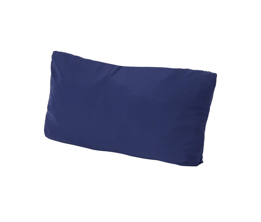 Složená funkční vesta »packable« modré barvy.
