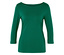 Zelené triko s 3/4 rukávem.