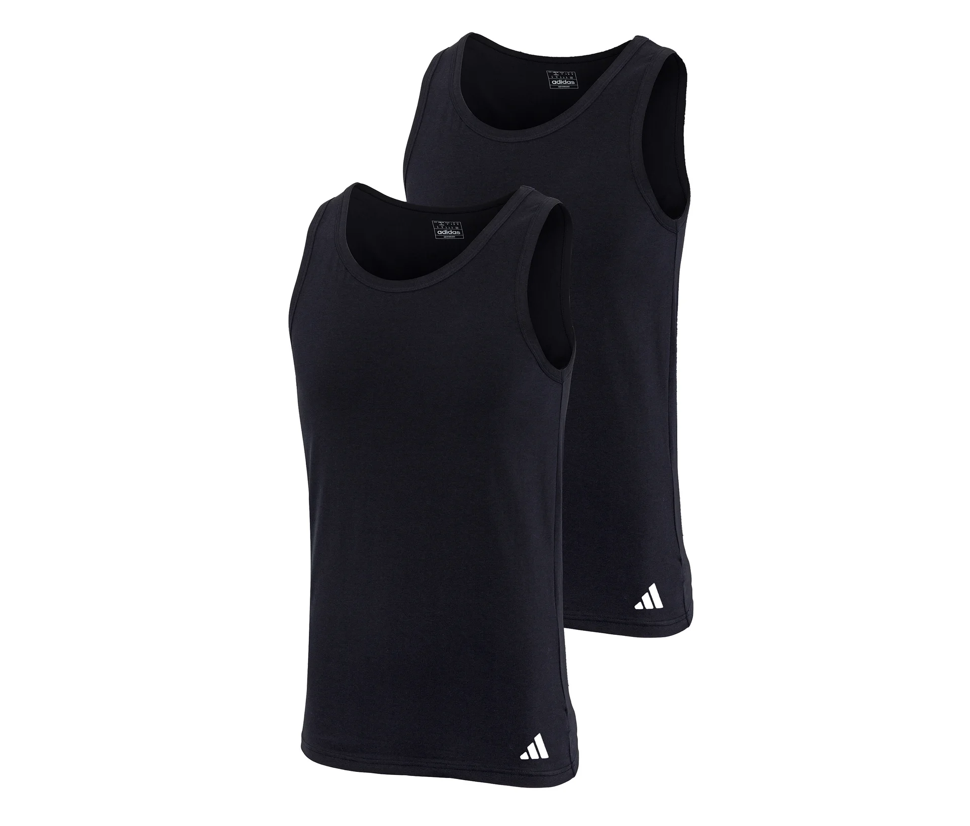 Tílka adidas Active Flex, 2 ks, černá