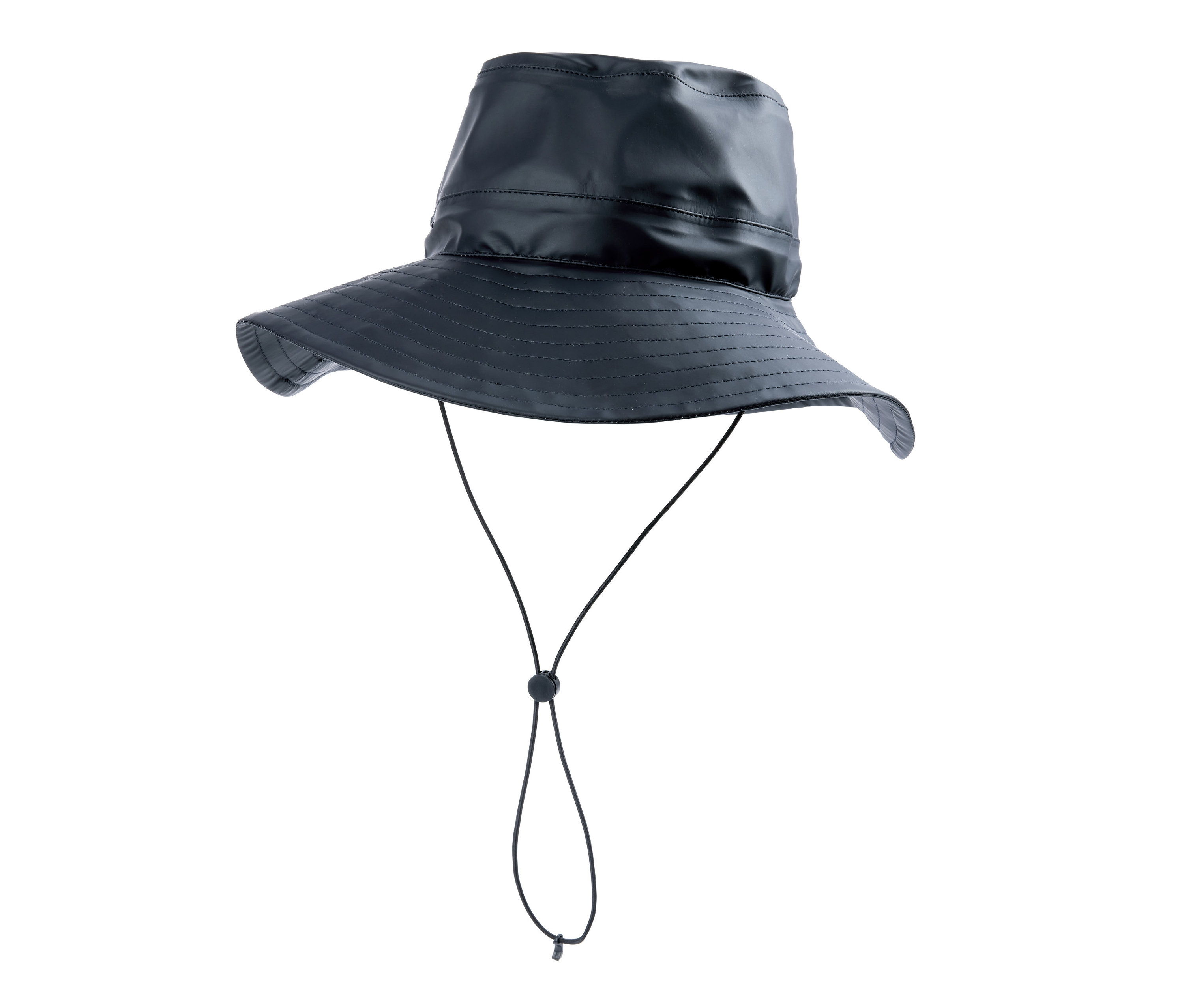 Detailní záběr na klobouk do deště.