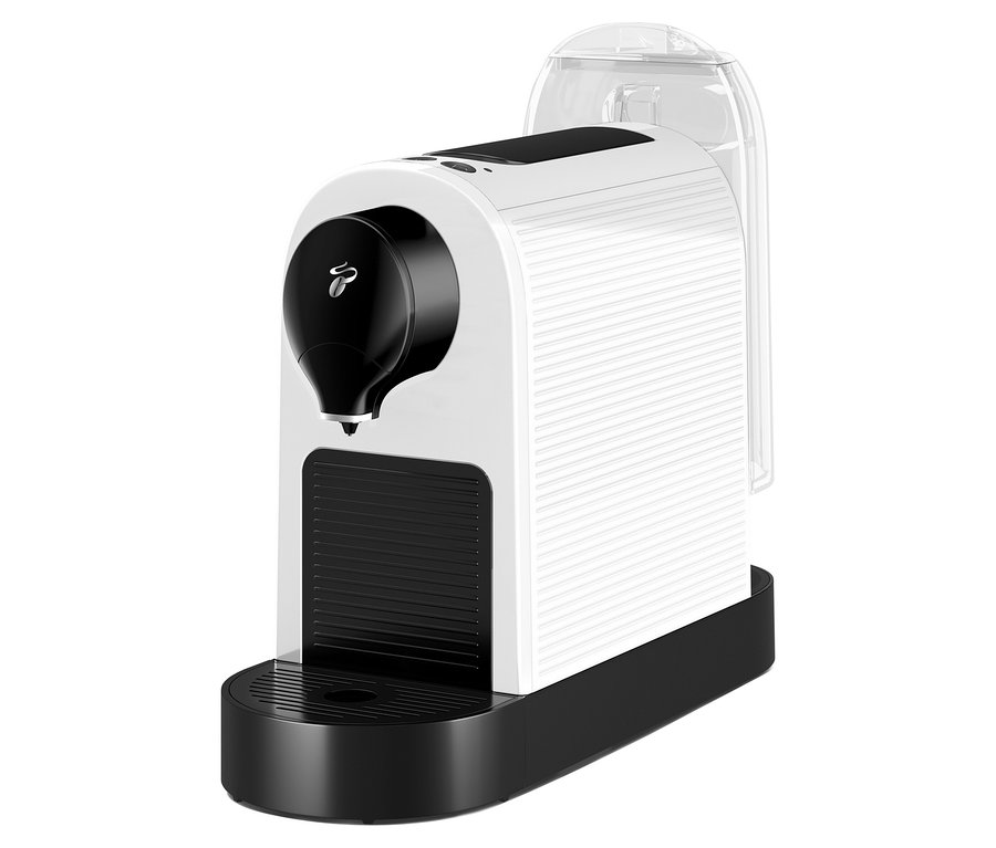 Bílý kávovar Cafissimo pure+.