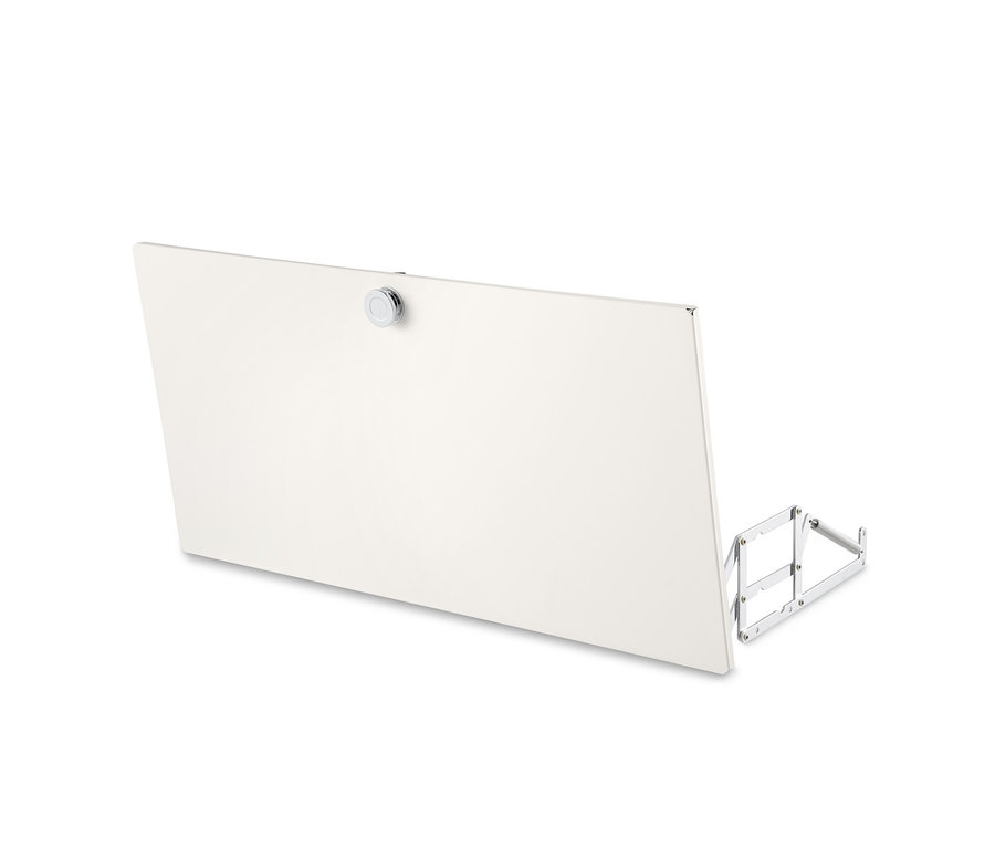 Bílá doplňková sada kovových výklopných dvířek CN3.