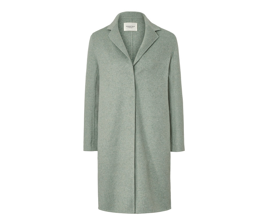 Zelený krátký kabát