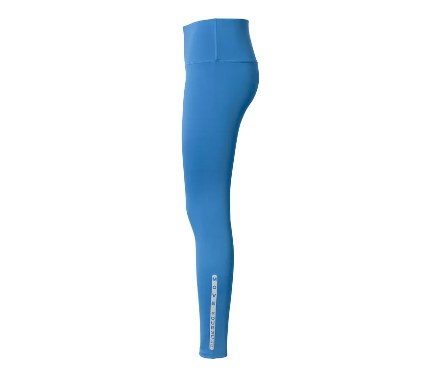 Modré sportovní legíny »pockets«.