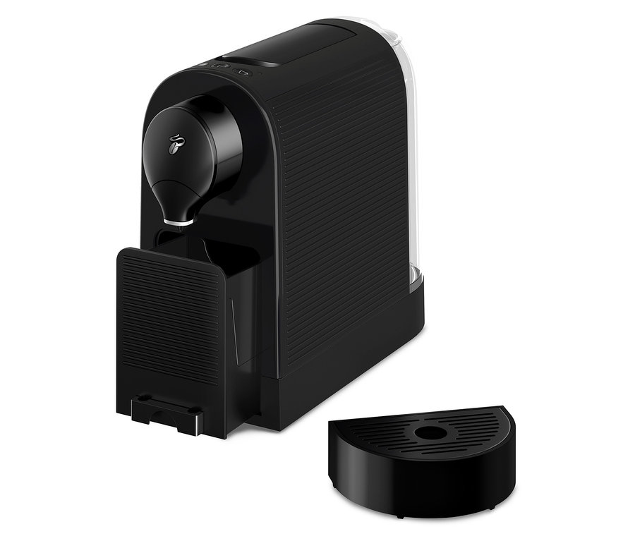 Černý kávovar Cafissimo pure+.