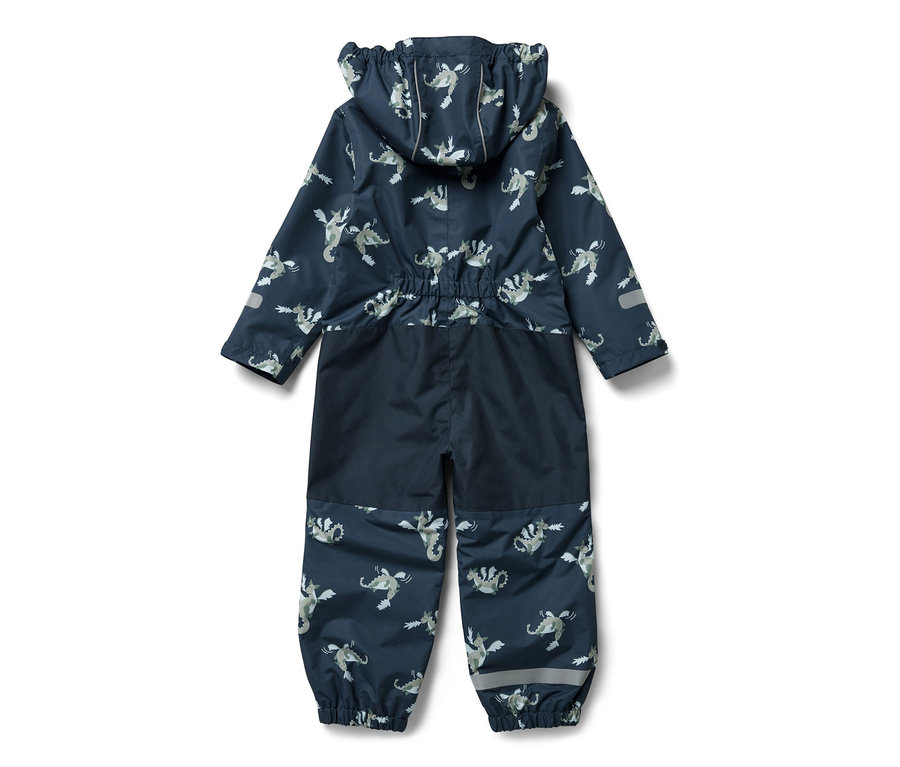 Dětská kombinéza do deště s motivem rytíře, s kapucí.