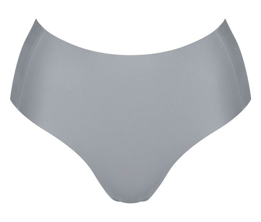 Šedé dámské kalhotky.