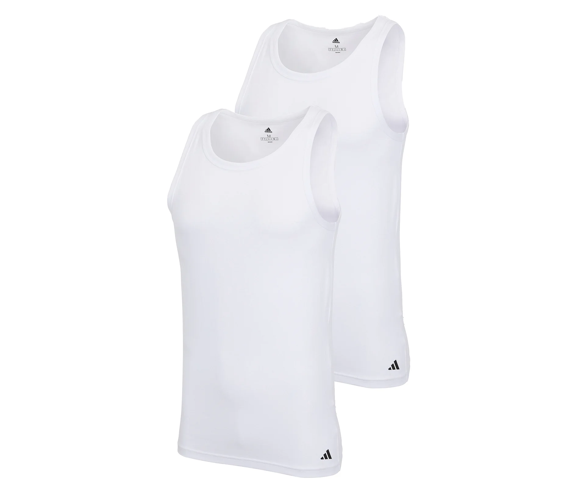 Tílka adidas Active Flex, 2 ks, bílá