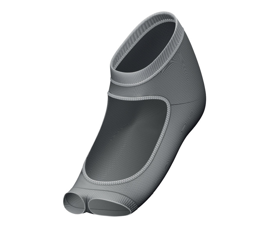 Šedé ťapky na jógu.