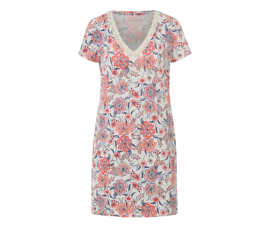 Noční košile s celoplošným potiskem.