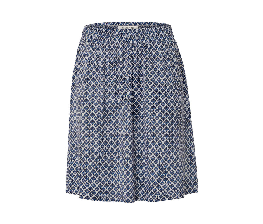 Dámská žerzejová sukně s potiskem.