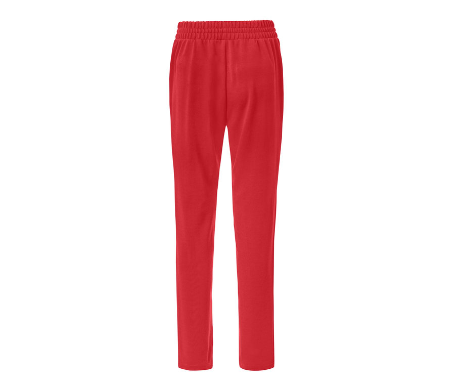 Červené kalhoty joggpant.