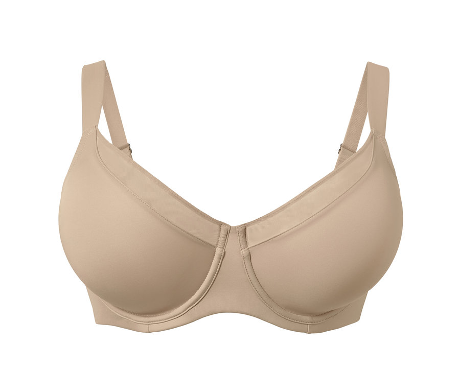 Béžová zmenšující podprsenka.