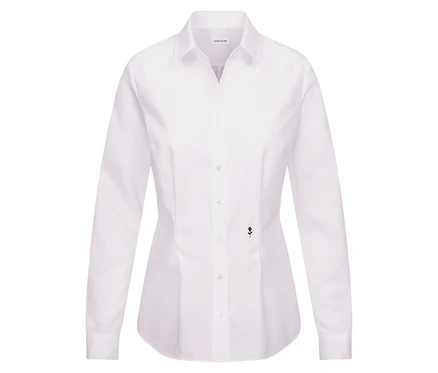 Bílá halenka Seidensticker Slim Fit non iron