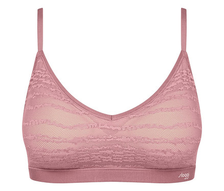 Podprsenka sloggi FREE Evolve PU Lace, date night pink