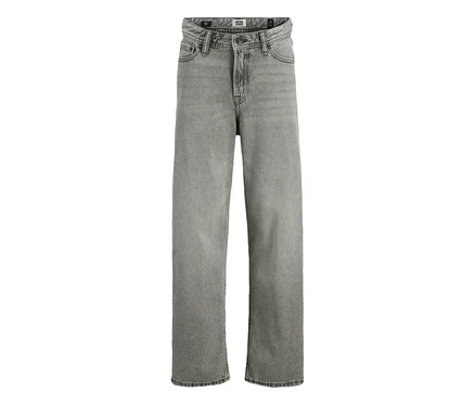 Šedé džíny Jack&Jones JJOriginal Alex, ležící naplocho.