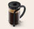 Konvička french press se stlačovacím sítkem 800 ml, černá