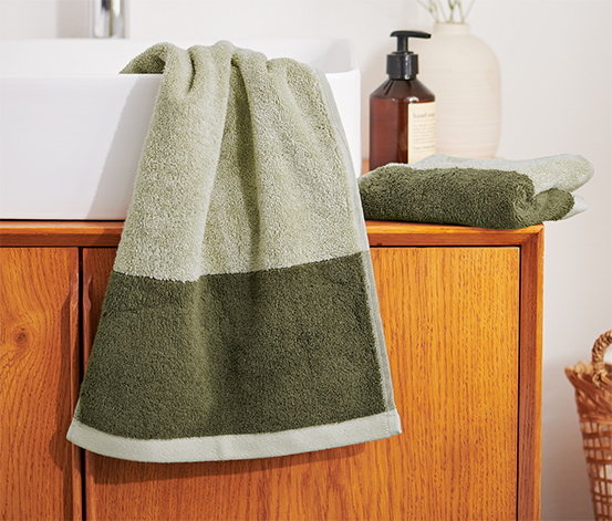Kvalitní žakárové ručníky pro hosty, 2 ks