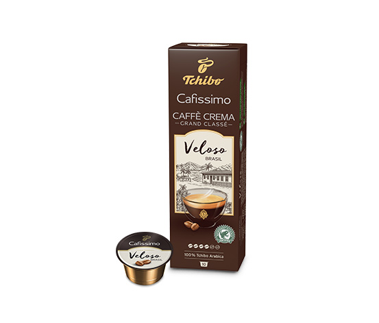 NOVINKA: Grand Classé Caffè Crema »Veloso Brasil« – 10 kapslí