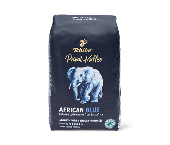 Privat Kaffee African Blue – 500 g zrnkové kávy