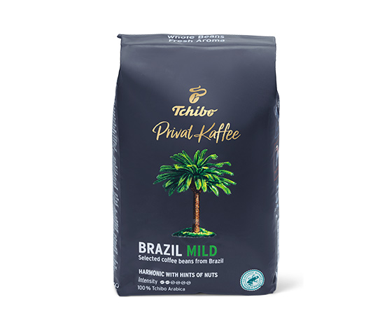 Privat Kaffee Brazil Mild – 500 g zrnkové kávy