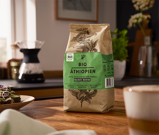 Biokáva – 250 g zrnkové kávy