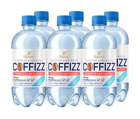 Tchibo Coffizz Pomelo & Limetka, 6 x 500 ml = 3 l