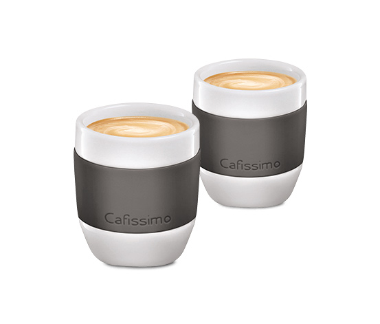 Šálky na espresso mini Edition, šedá, 2 ks