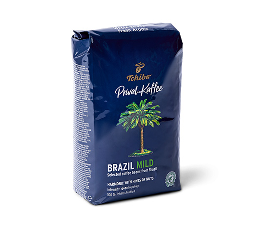 Privat Kaffee Brazil Mild – zrnková káva