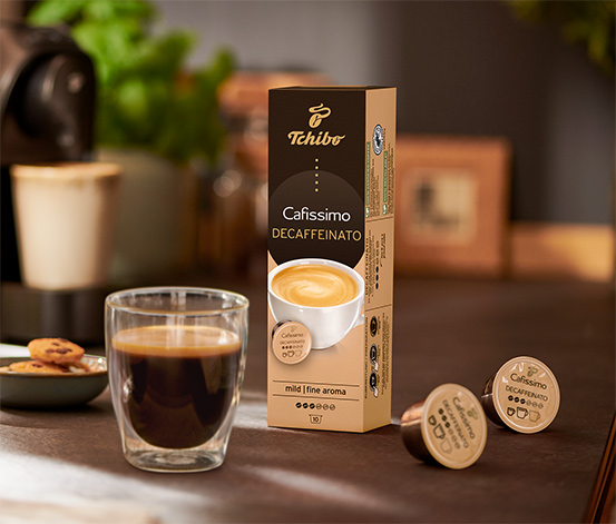 Cafissimo Caffè Crema bez kofeinu – 10 kapslí