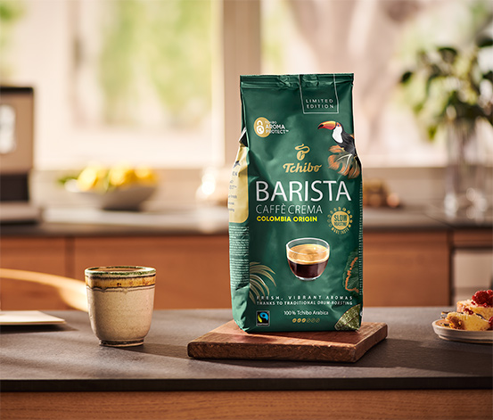 BARISTA Caffè Crema Colombia – 1kg zrnková káva